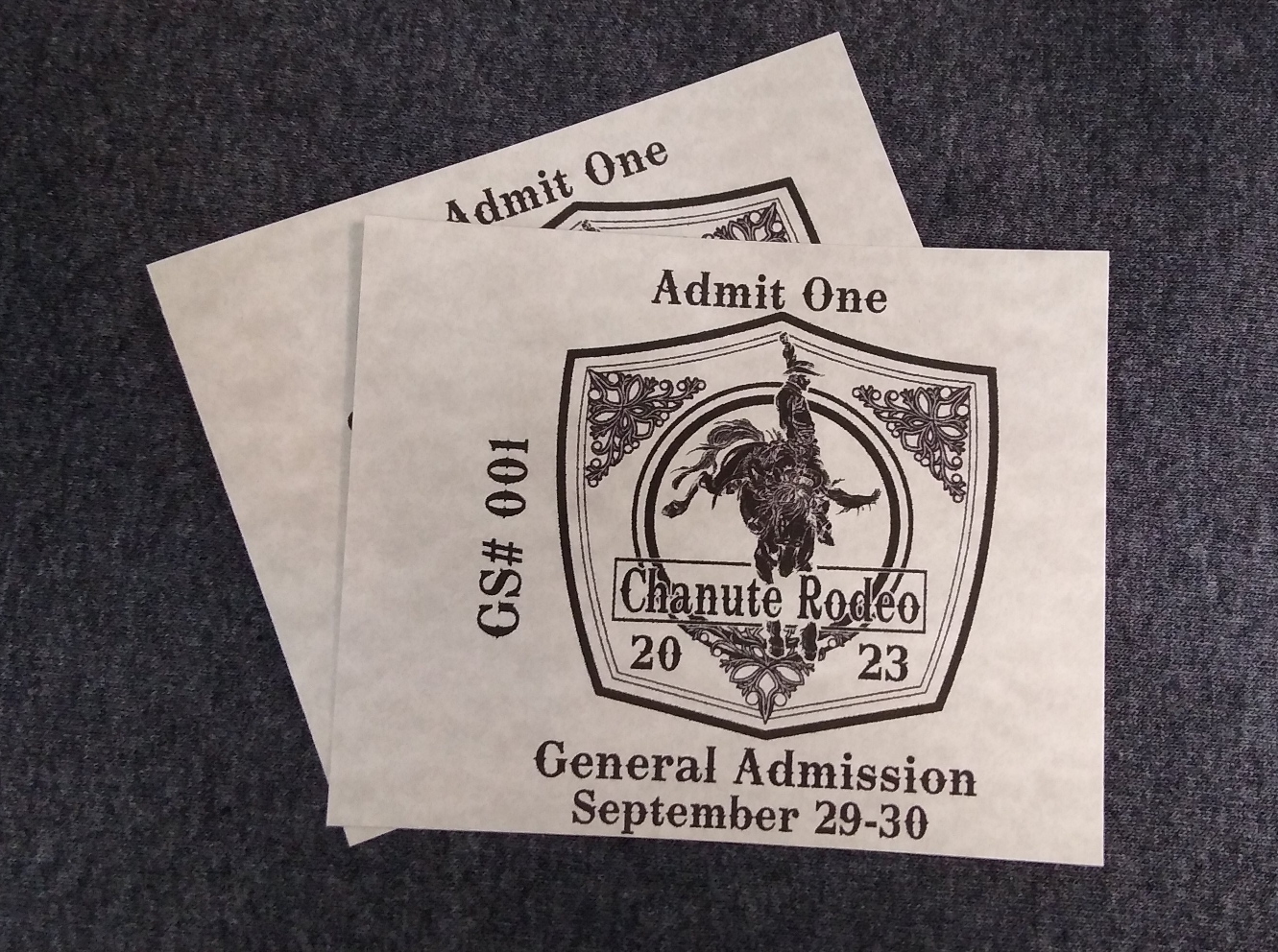 Featured image for “Chanute Rodeo 2023 – 12 & Under Ticket”